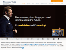 Tablet Screenshot of nickwebb.com